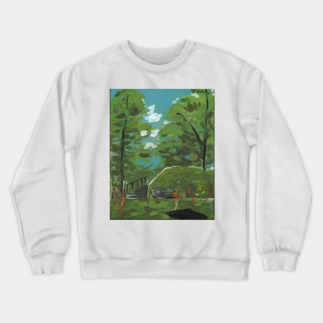 Central Park Crewneck Sweatshirt by Blue Afro